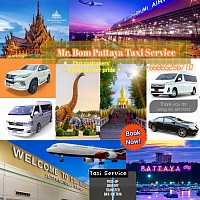 Mr.Bom Pattaya Taxi Service.